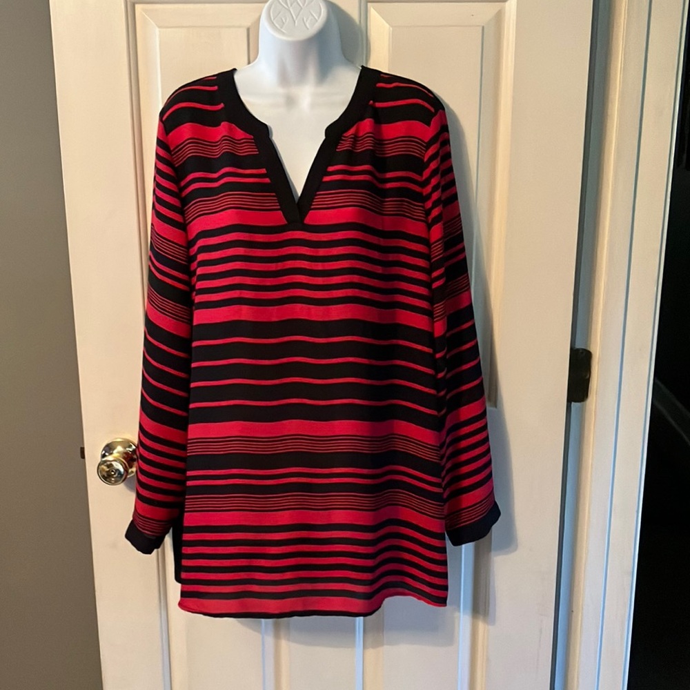 Susan Graver Top Sz L VGUC